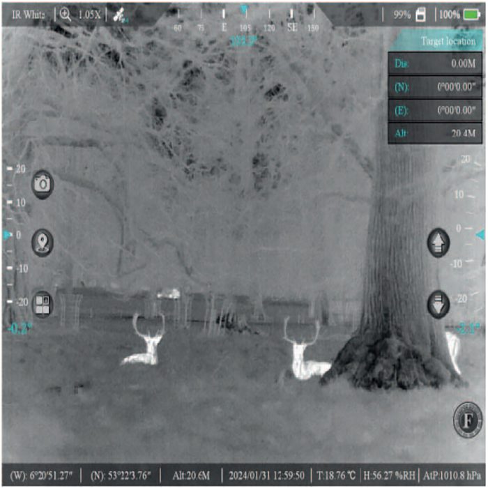 NEWCOM纽科姆RNT-65LRF多功能侦测仪640X512红外测距热成像夜视目标定位弹道解算仪 - 图片 3